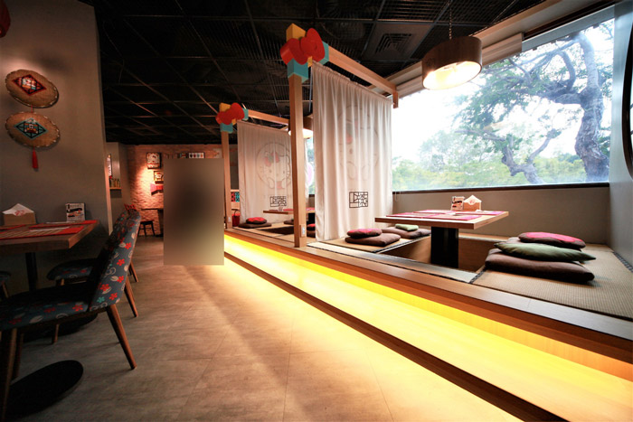 hello kitty主題餐廳餐區裝修設計效果圖