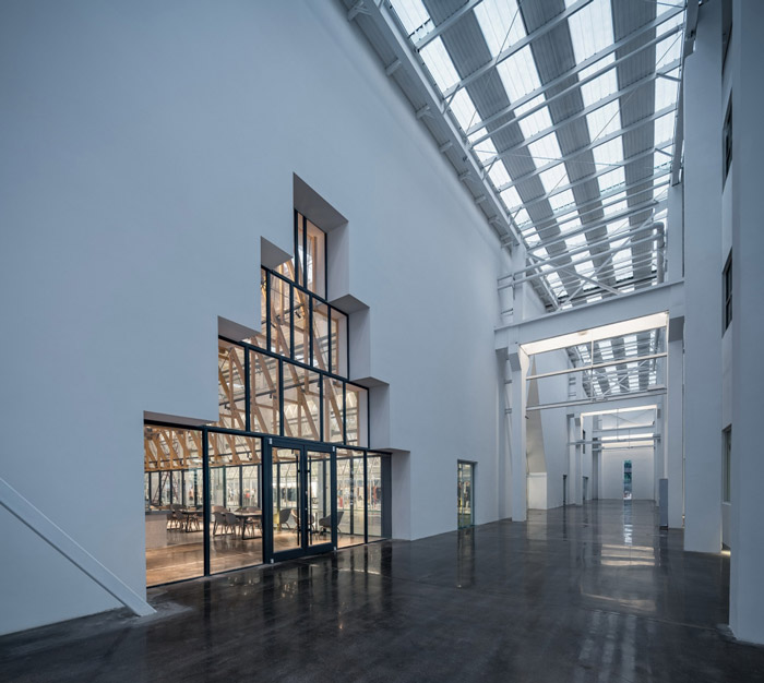 新零售體驗店內部入口裝修設計效果圖