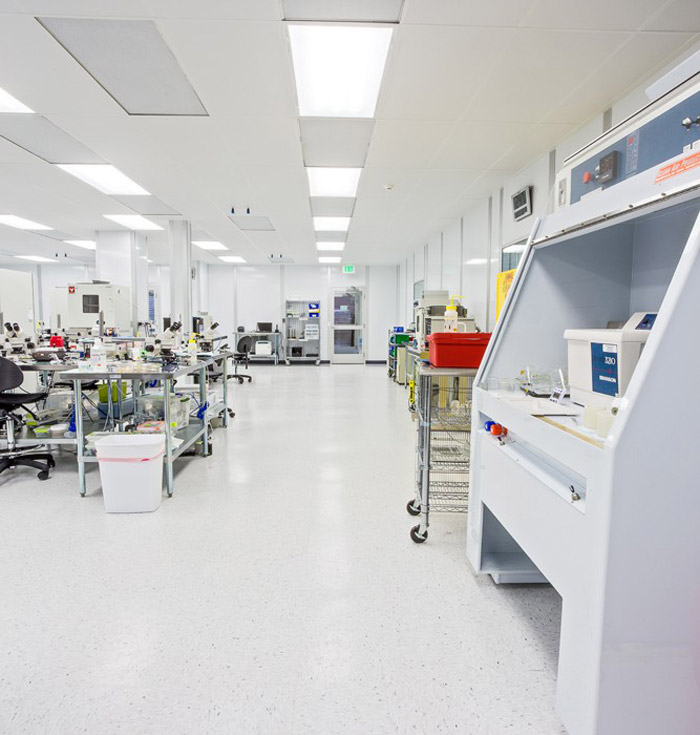 潔凈廠房儀器區裝修設計效果圖