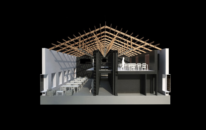 工業廠房立面圖