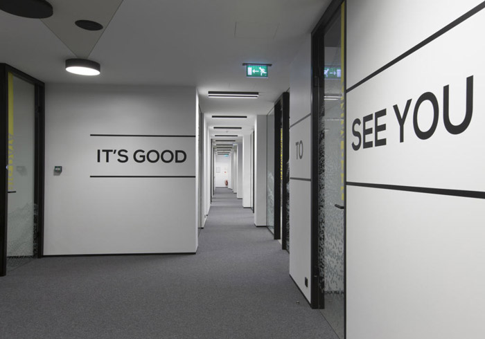 電子科技公司過(guò)道裝修設(shè)計(jì)效果圖