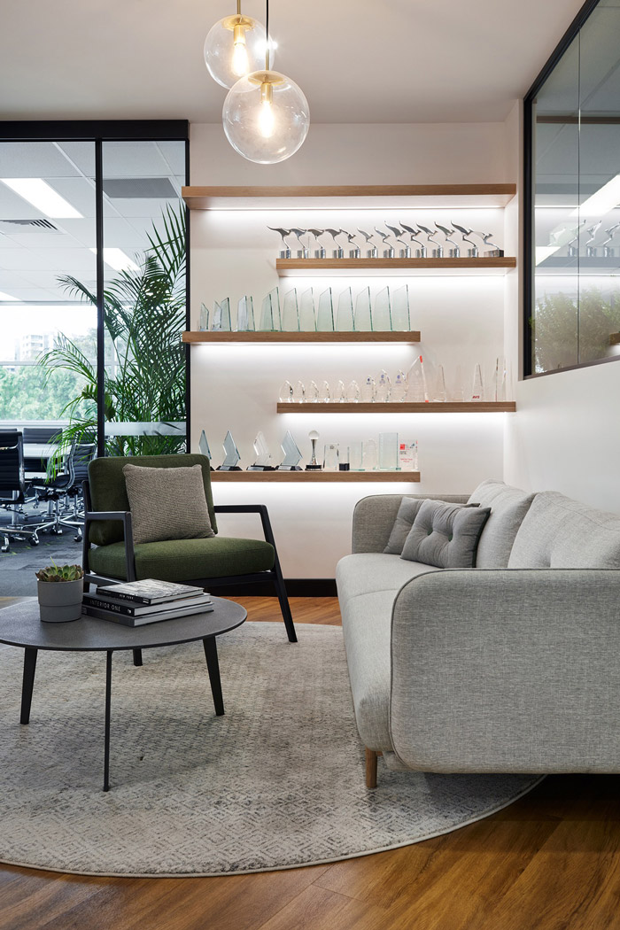 網(wǎng)絡科技公司接待區(qū)裝修設計效果圖