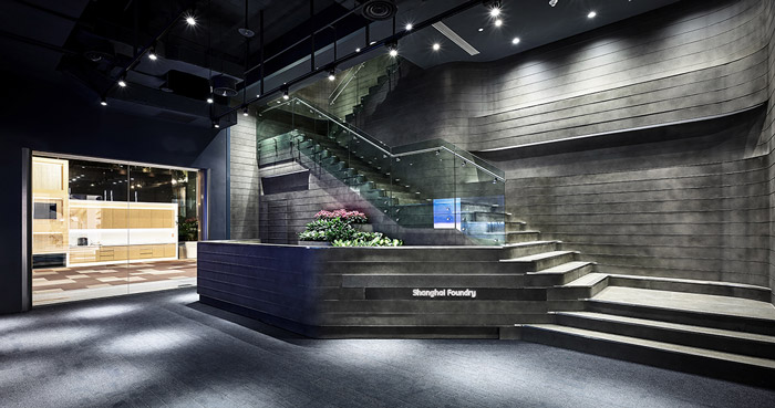 科技園區(qū)辦公樓樓梯裝修設計效果圖
