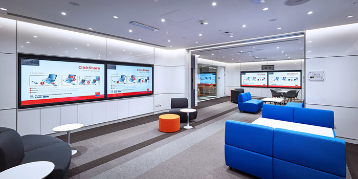 科技園區(qū)辦公樓接待裝修設計效果圖