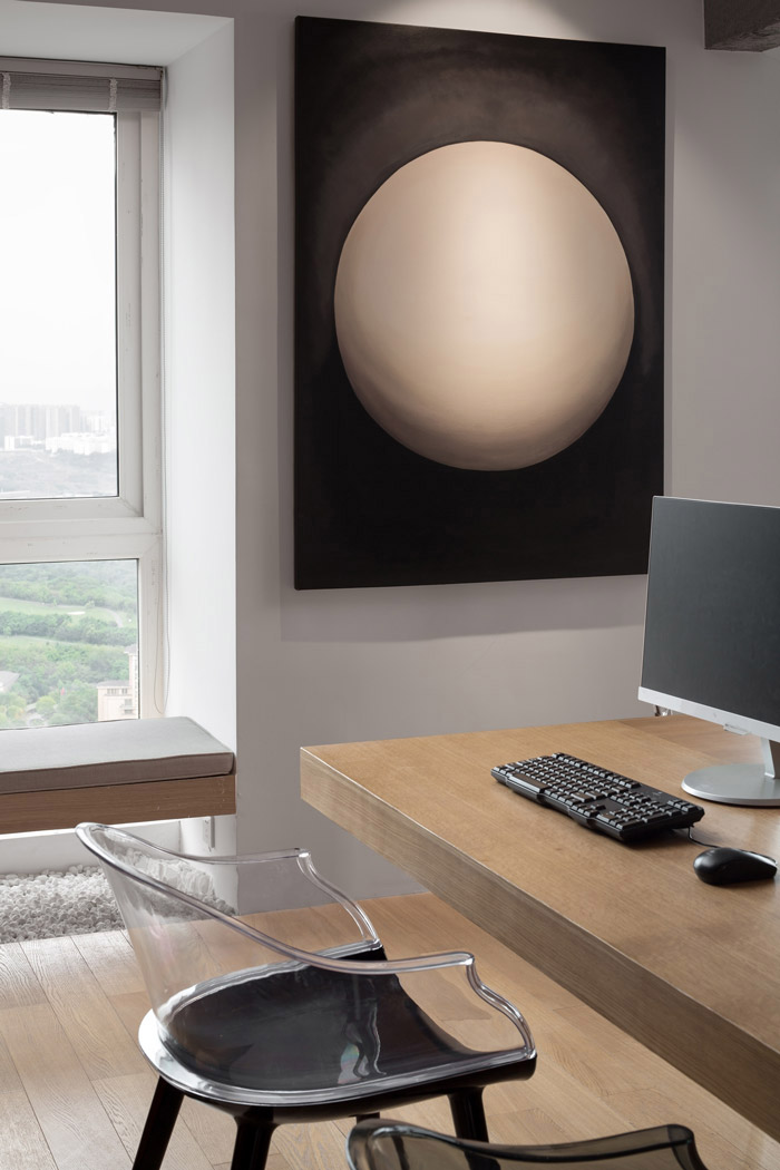 家庭式辦公室辦公區(qū)裝修設計效果圖