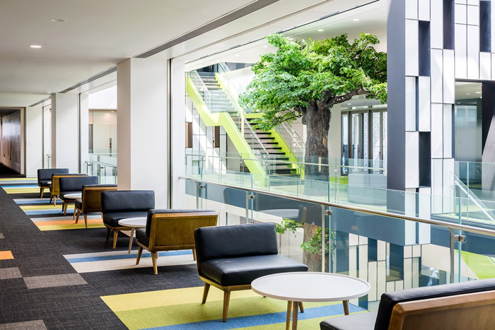 網絡公司辦公室交流區裝修設計方案