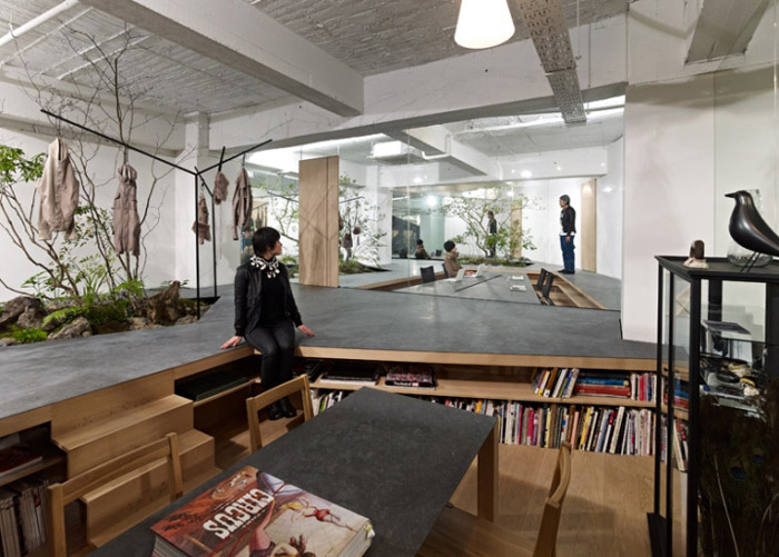 皮具公司辦公區裝修設計效果圖