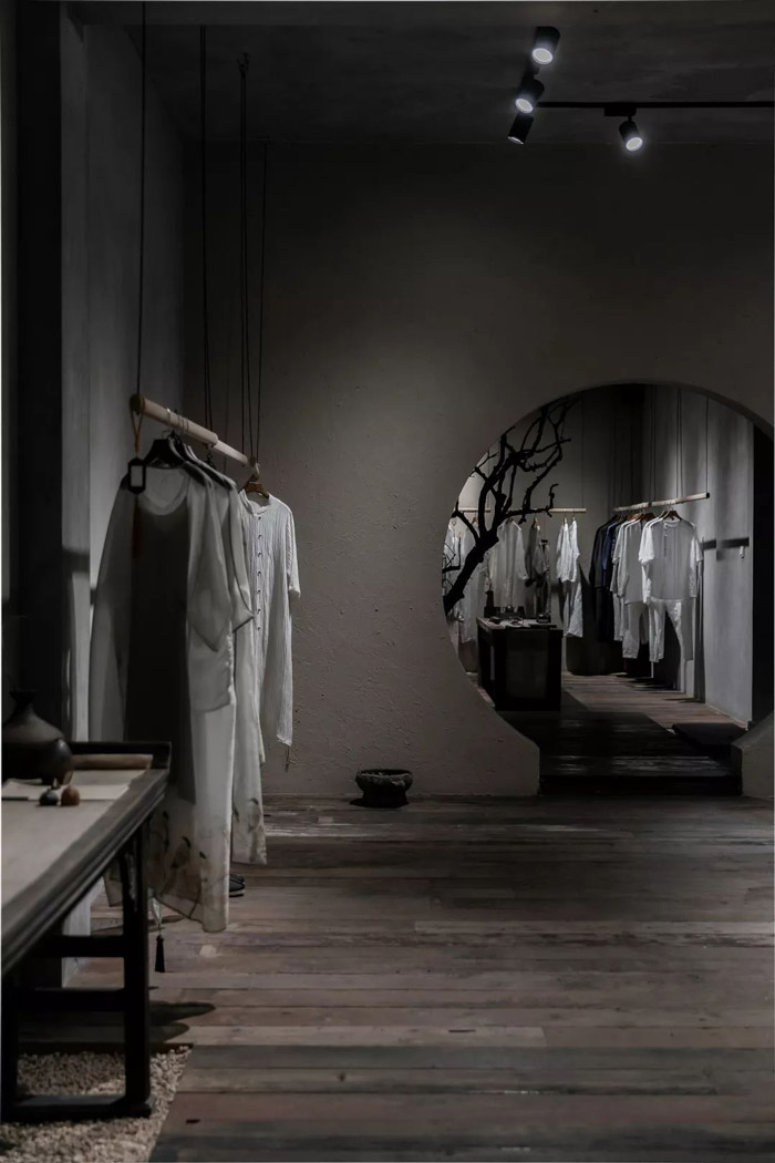 中式古典辦公室展示區裝修設計效果圖