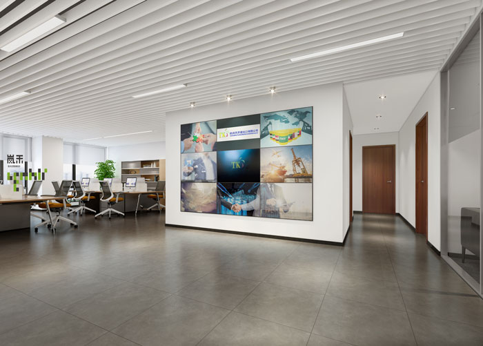 杭州進出口公司辦公室設計效果圖