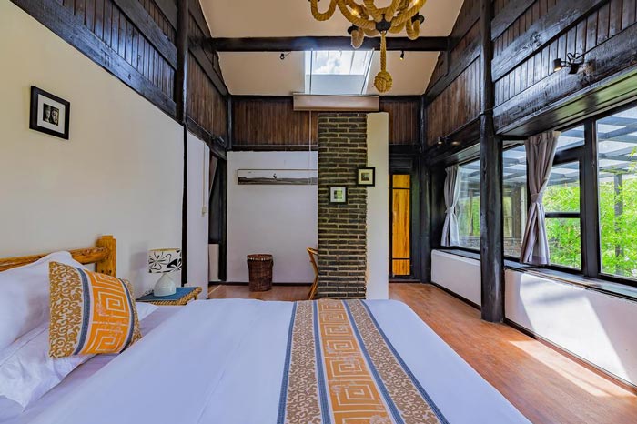 古鎮(zhèn)民宿客房裝修設(shè)計效果圖