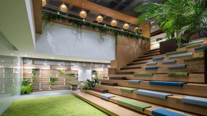 集團總部辦公室閱讀區設計方案