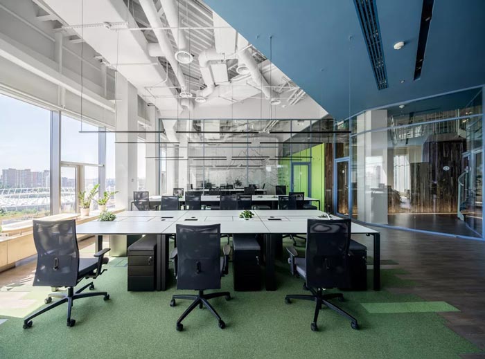 二(2)層辦公樓辦公區(qū)設(shè)計方案