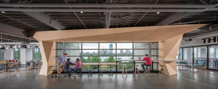 微軟研發(fā)中心獨(dú)立辦公區(qū)裝修設(shè)計效果圖