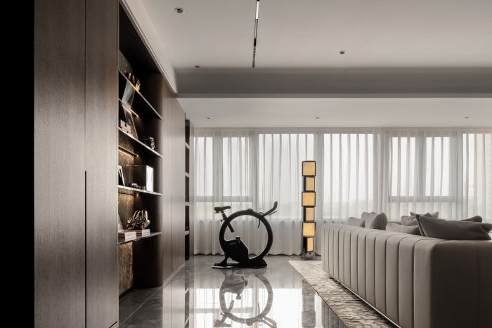 輕奢洋房住宅空間室內軟裝設計